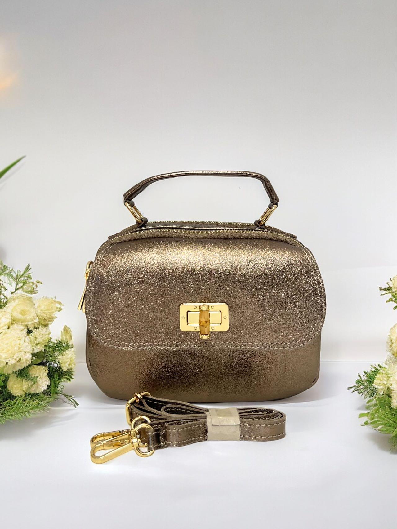 Sacs à main Maroquinerie Bronze EMMA DORE 136 #c Efashion Paris