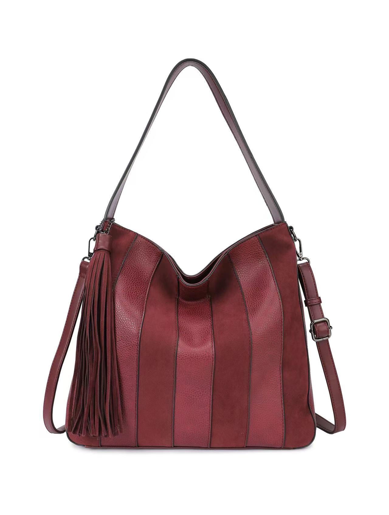 Sacs à main Maroquinerie Bordeaux EMMA DORE MC428 #c Efashion Paris