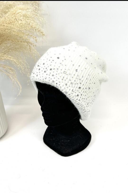 Berretti Accessori Cream TOP DESIGN CP2323 Efashion Paris