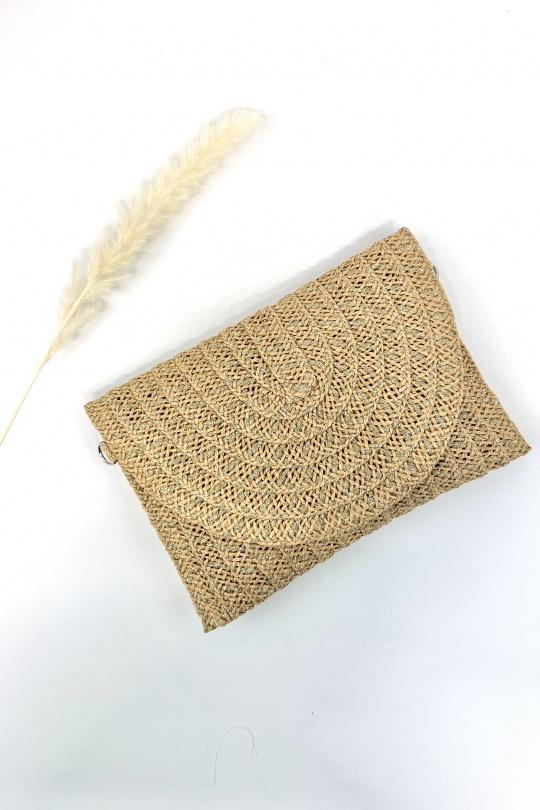 Pochettes Maroquinerie Taupe TOP DESIGN SAC PAPIER TENDANCE SC2607 Efashion Paris