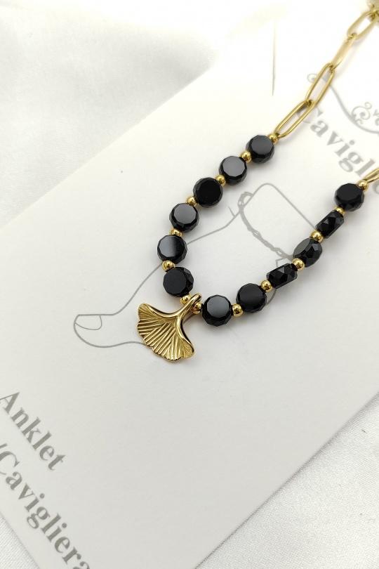 Anklets Accessories Black Joli .B CA-732-57 Efashion Paris