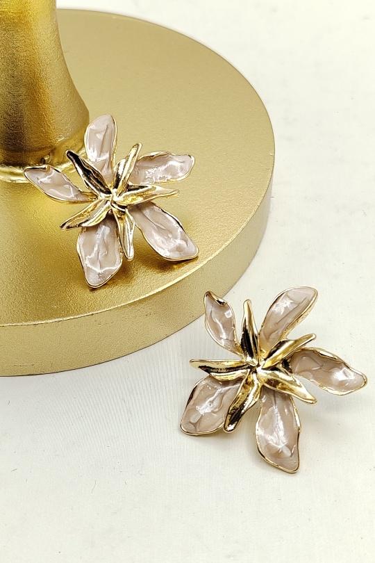 Pendientes Complementos Beige Joli .B BO-183-168 Efashion Paris