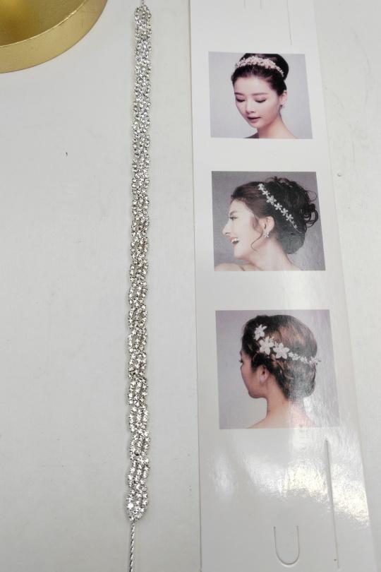 Hair accessories Accessories Silver Joli .B AC-321-FD345 Efashion Paris