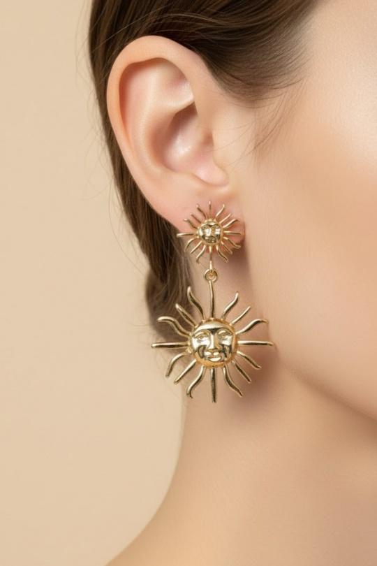 Earings Accessories Gold Joli .B BO-183-189 Efashion Paris