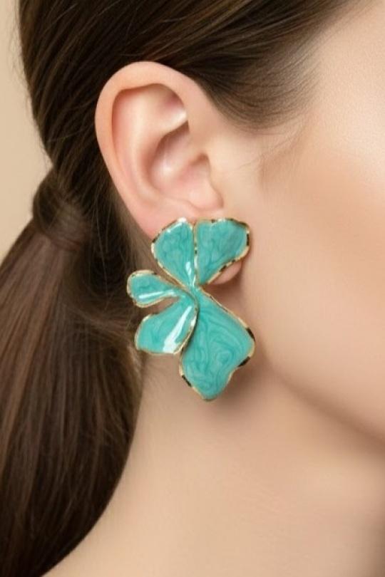 Boucles d'oreilles Accessoires Beige Joli .B BO-183-200 Efashion Paris