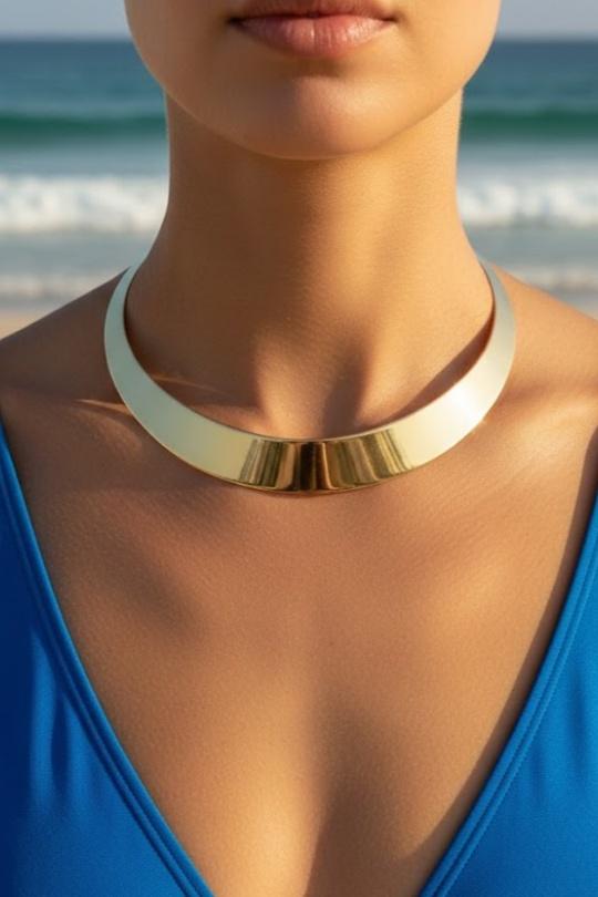 Necklaces Accessories Gold Joli .B CO-103-AA5308 Efashion Paris