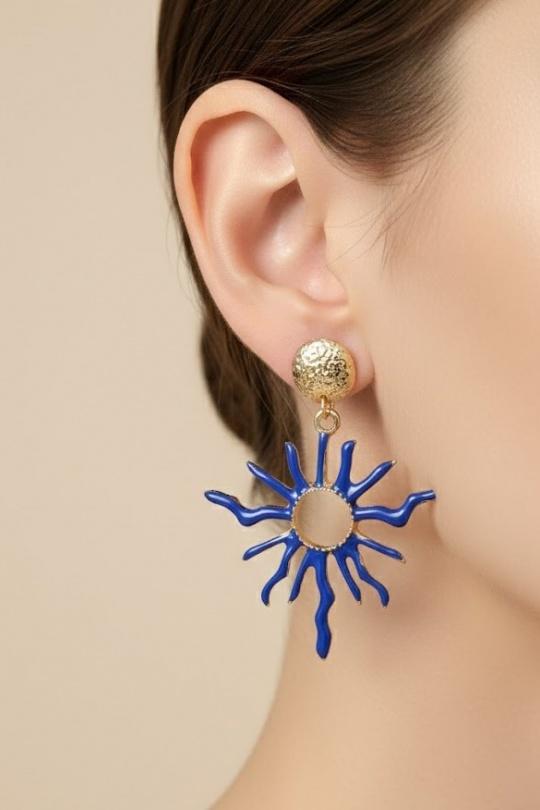 Boucles d'oreilles Accessoires Blanc Joli .B BO-183-186 Efashion Paris