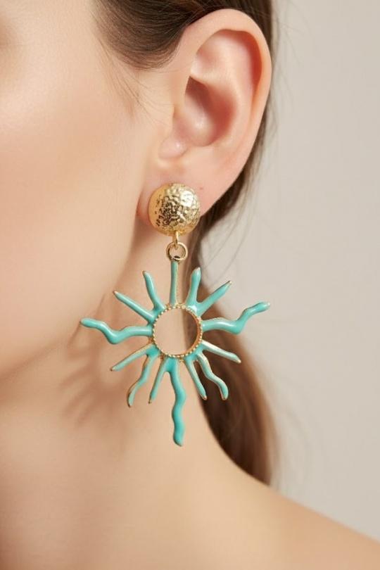 Boucles d'oreilles Accessoires Blanc Joli .B BO-183-186 Efashion Paris