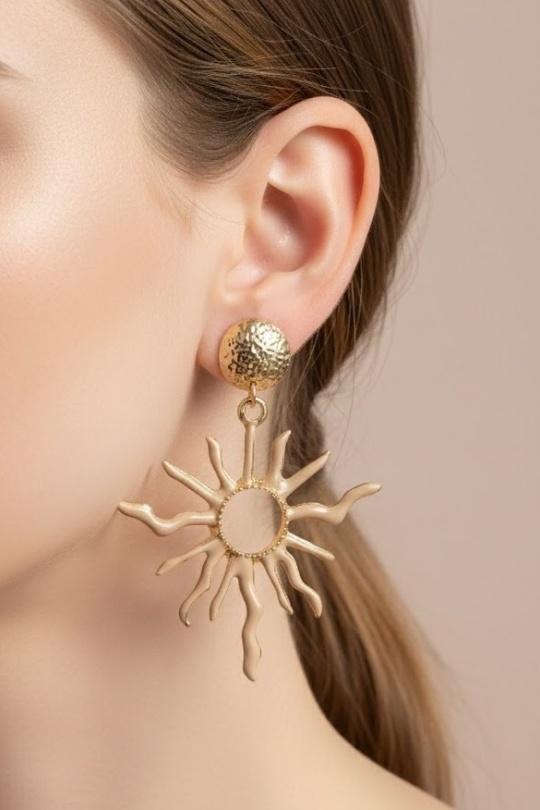 Boucles d'oreilles Accessoires Blanc Joli .B BO-183-186 Efashion Paris