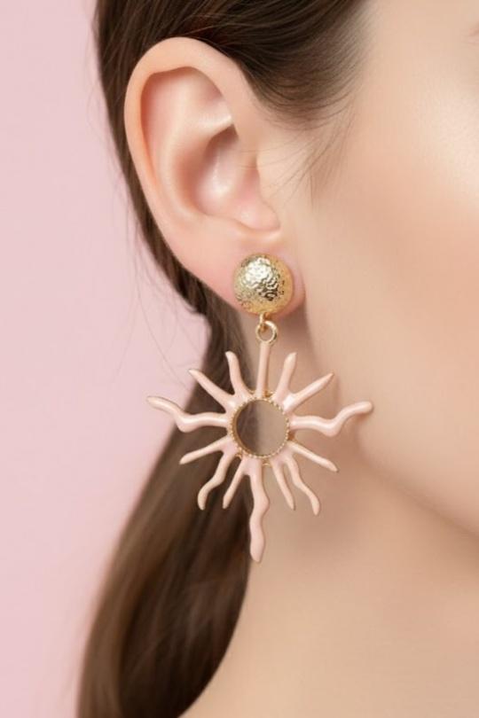 Boucles d'oreilles Accessoires Blanc Joli .B BO-183-186 Efashion Paris