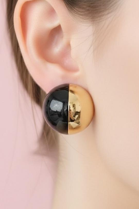 Boucles d'oreilles Accessoires Bleu royal Joli .B BO-183-207 Efashion Paris