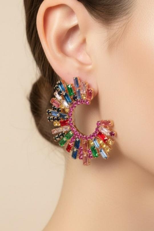 Boucles d'oreilles Accessoires Dorée Joli .B BO-183-159-37-23477 Efashion Paris