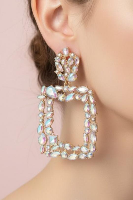 Boucles d'oreilles Accessoires Champagne Joli .B BO-183-70 Efashion Paris