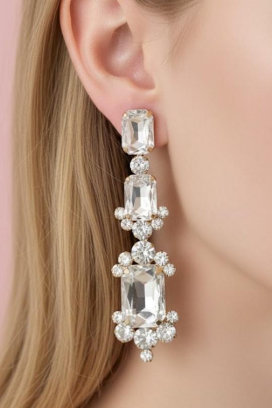 Boucles d'oreilles Accessoires Crème Joli .B BO-321-B3200 Efashion Paris