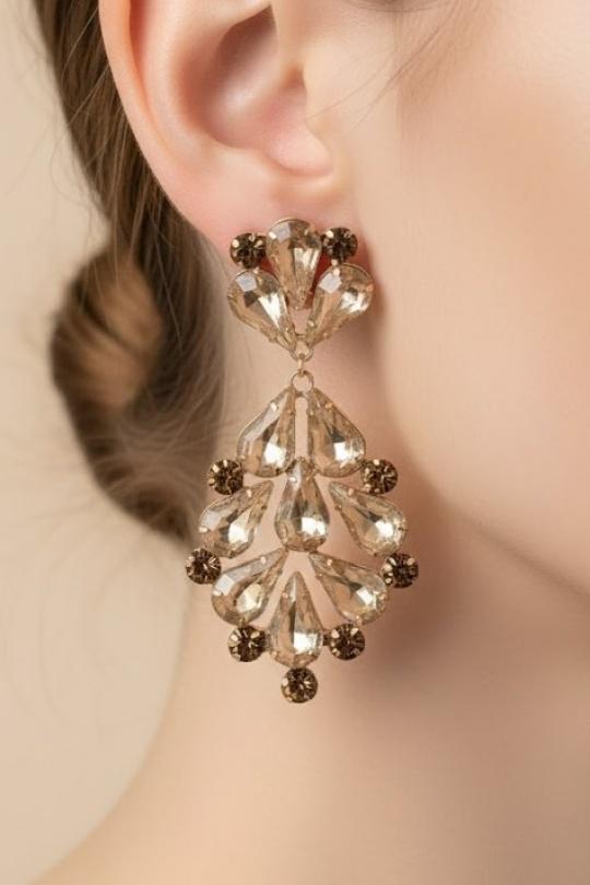 Boucles d'oreilles Accessoires Noir Joli .B BO-159-19768 Efashion Paris