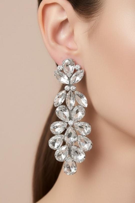 Boucles d'oreilles Accessoires Rouge Joli .B BO-321-B3195 Efashion Paris