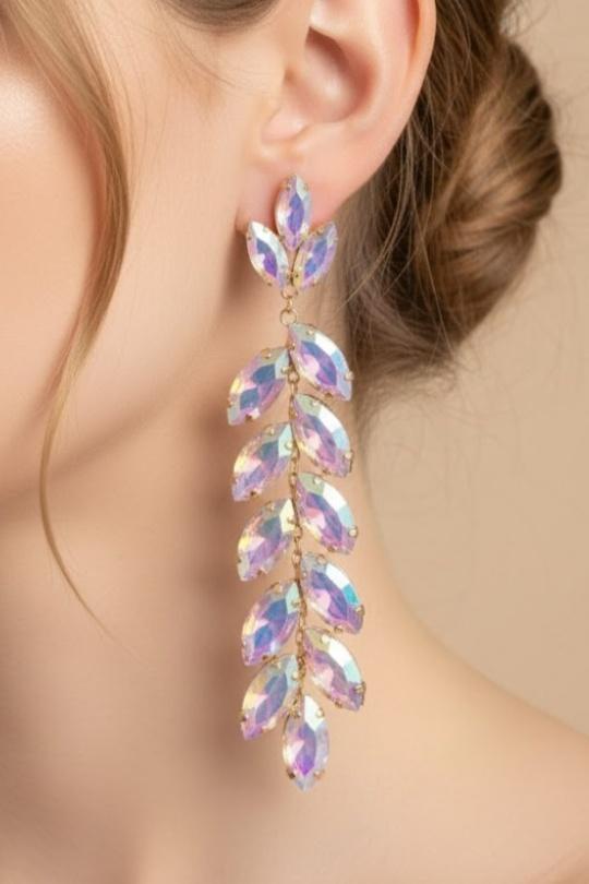 Boucles d'oreilles Accessoires Bleu Joli .B BO-159-23800 Efashion Paris