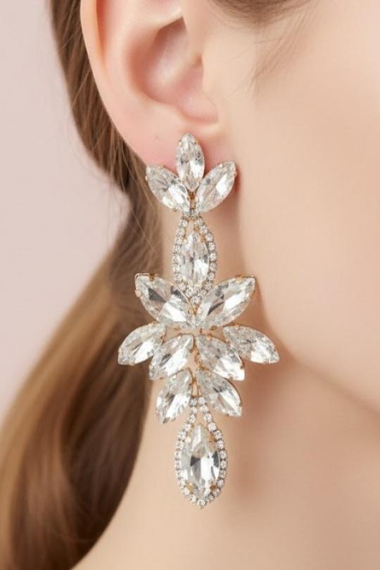 Boucles d'oreilles Accessoires Rouge Joli .B BO-159-23841 Efashion Paris