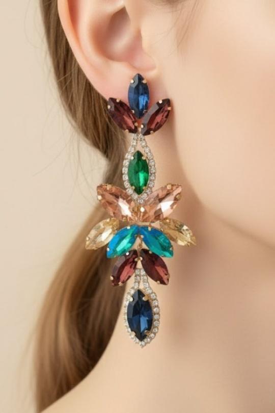 Boucles d'oreilles Accessoires Rouge Joli .B BO-159-23841 Efashion Paris