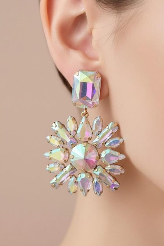 Boucles d'oreilles Accessoires Champagne Joli .B BO-321-B3101 Efashion Paris