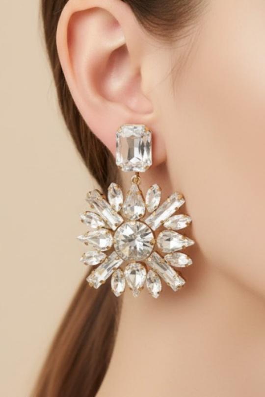 Boucles d'oreilles Accessoires Champagne Joli .B BO-321-B3101 Efashion Paris