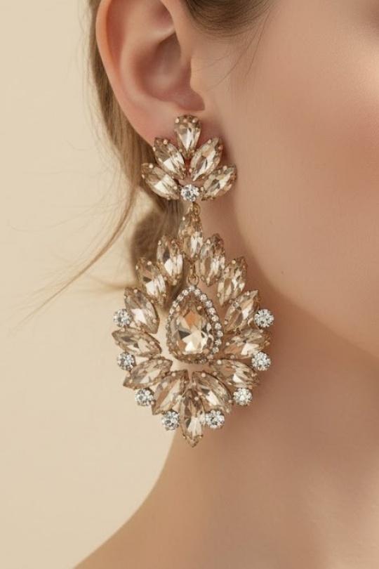 Boucles d'oreilles Accessoires FUCHSIA Joli .B BO-321-B3059 Efashion Paris