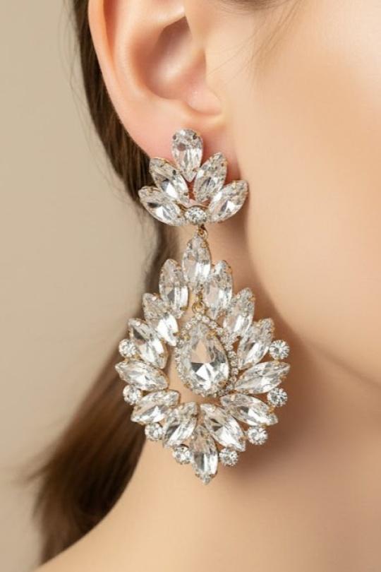 Boucles d'oreilles Accessoires FUCHSIA Joli .B BO-321-B3059 Efashion Paris