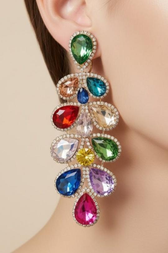 Boucles d'oreilles Accessoires Champagne Joli .B BO-321-B3099 Efashion Paris