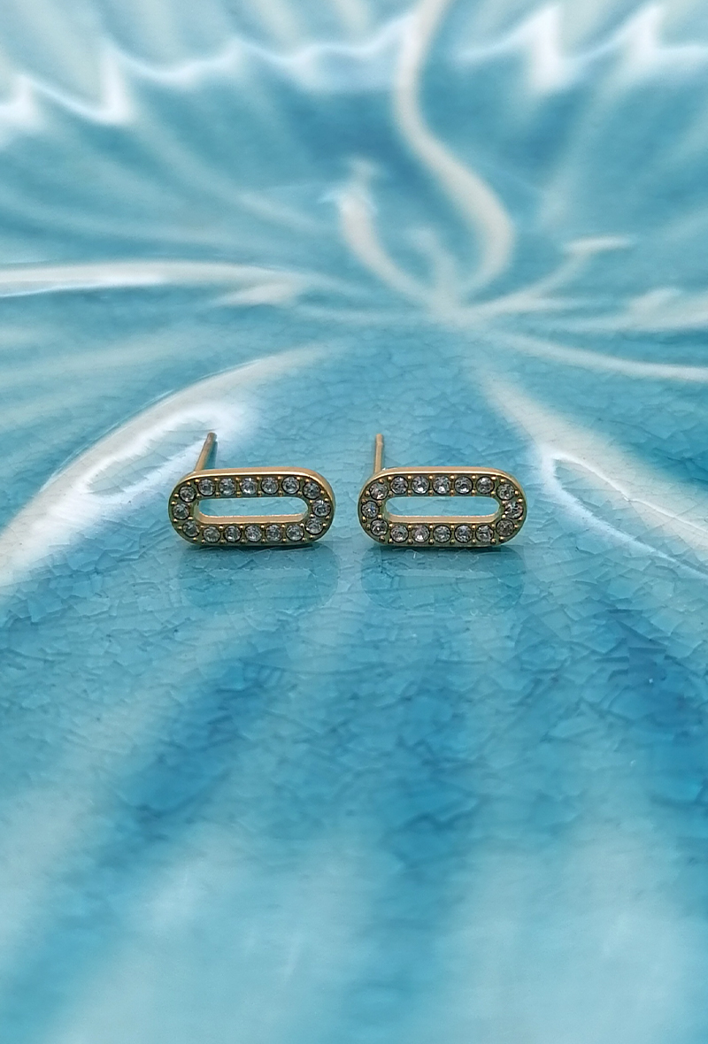 Boucles d'oreilles Accessoires Dorée Joli .B OR-103-AA366E #c Efashion Paris