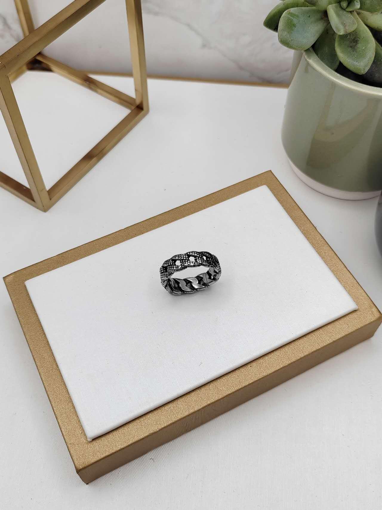 Anillos Complementos Silver Joli .B AN-301 #c Efashion Paris