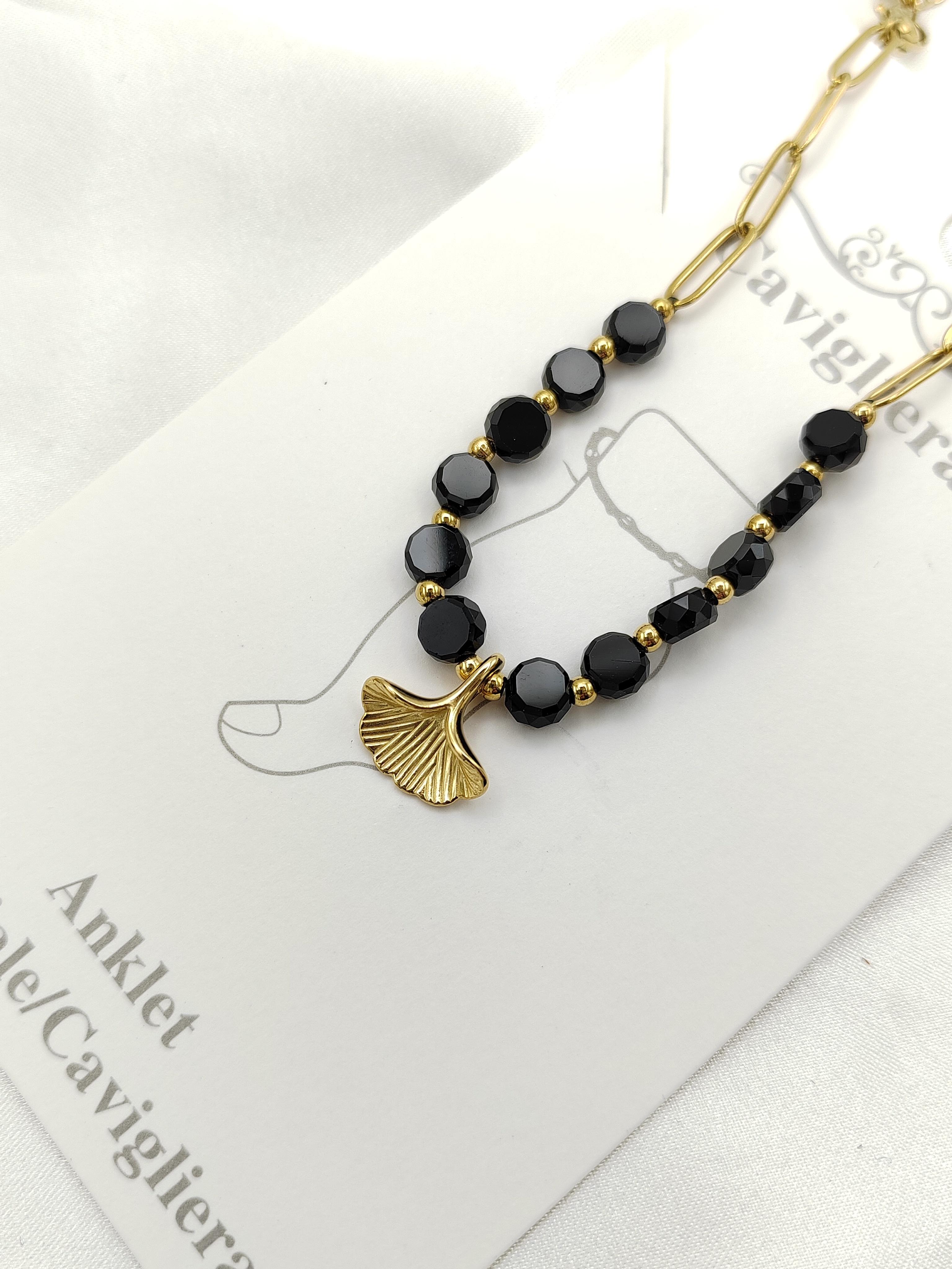 Anklets Accessories Black Joli .B CA-732-57 #c Efashion Paris