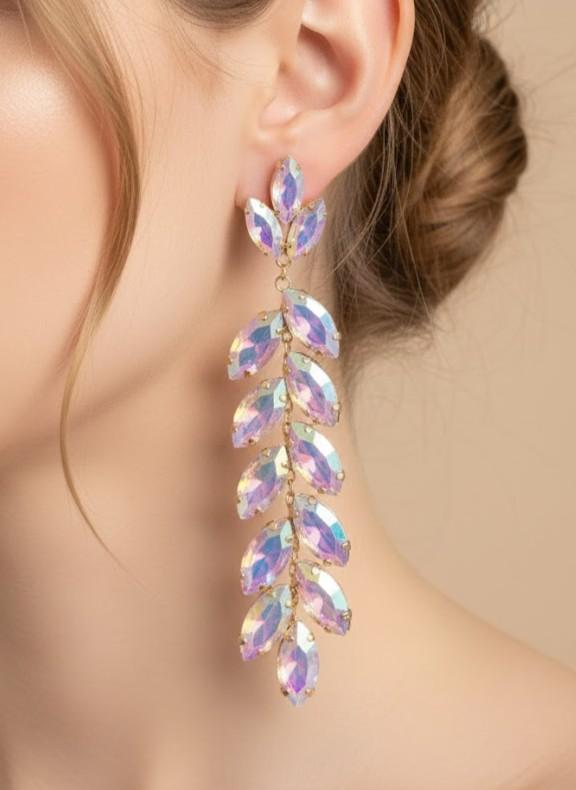 Boucles d'oreilles Accessoires Bleu Joli .B BO-159-23800 #c Efashion Paris