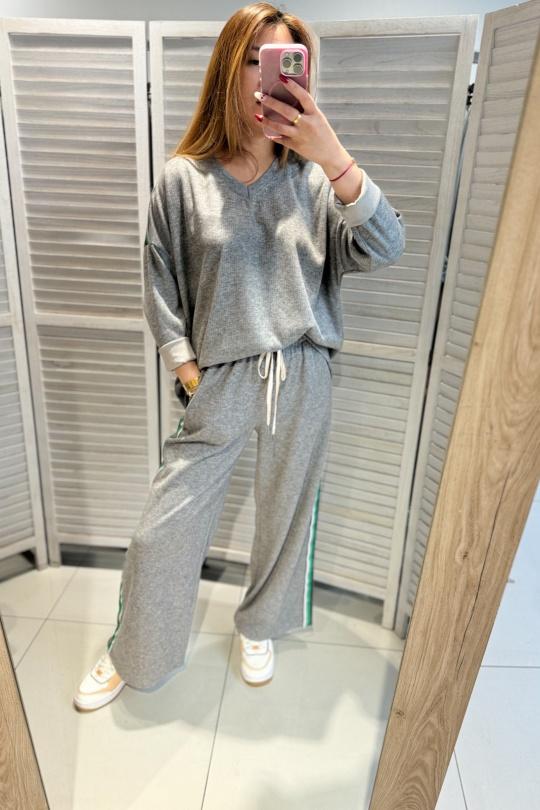 Ensembles Femme Gris victoria&isaac SET27107 Efashion Paris