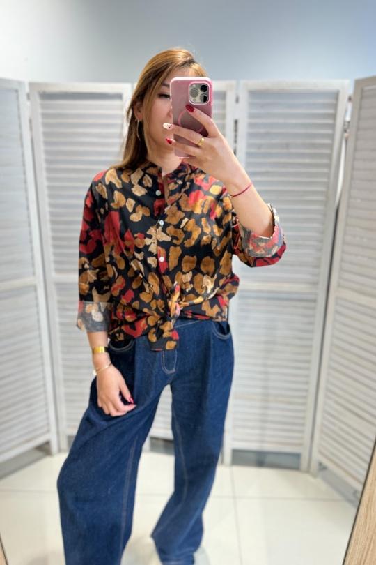 Chemises Femme Rouge victoria&isaac M289 Efashion Paris