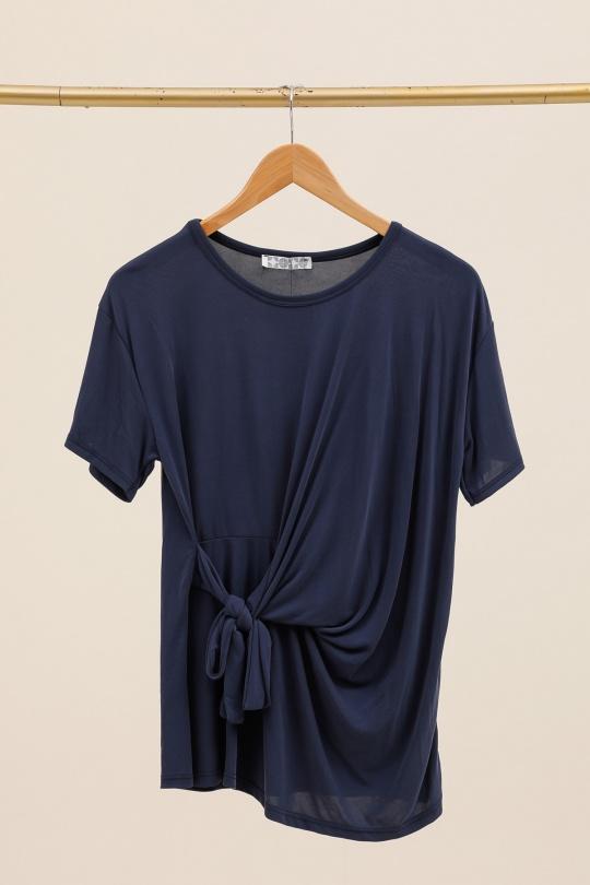 Tops Women Navy blue PEPOUZ PT2526 Efashion Paris