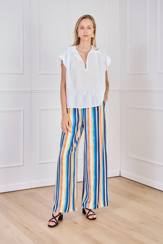 Blouses Femme Blanc PEPOUZ PB2513 Efashion Paris