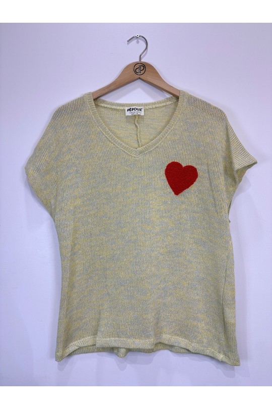 Tops Femme Beige PEPOUZ PT2623 Efashion Paris