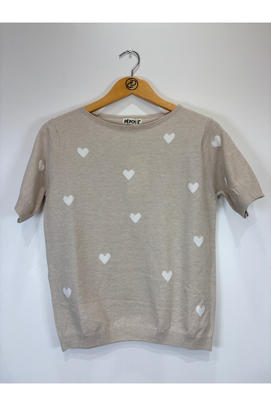 Tops Femme Blanc PEPOUZ PT2616 Efashion Paris