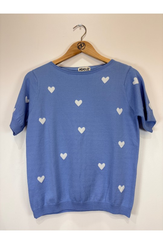 Tops Femme Blanc PEPOUZ PT2616 Efashion Paris