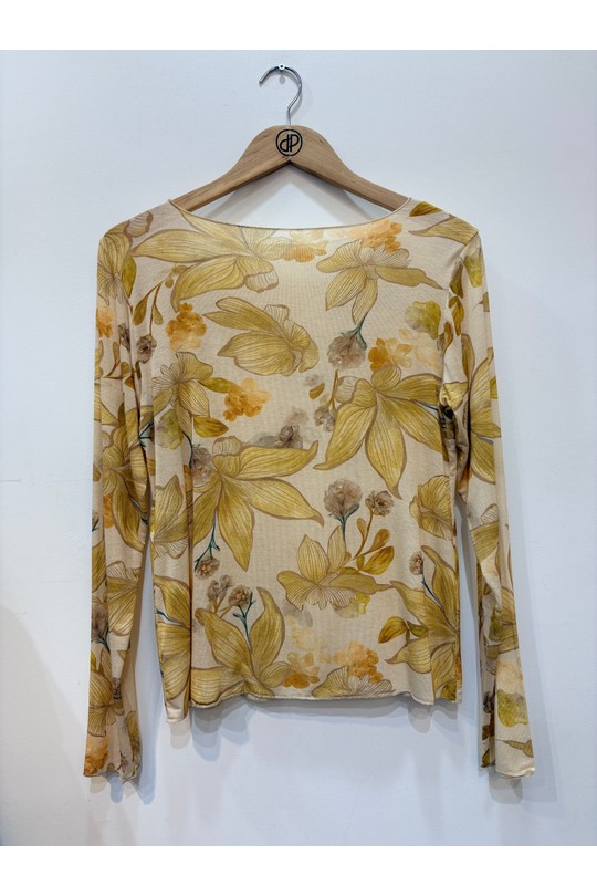 Tops Women Yellow PEPOUZ PT2632 Efashion Paris