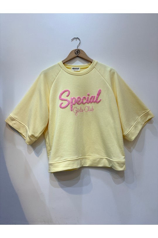 Sweats Femme Blanc PEPOUZ PP2618 Efashion Paris