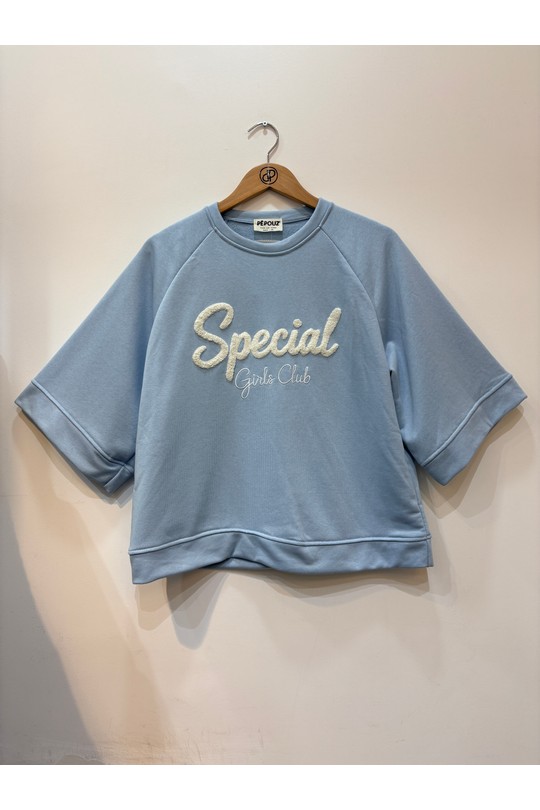 Sweats Femme Blanc PEPOUZ PP2618 Efashion Paris