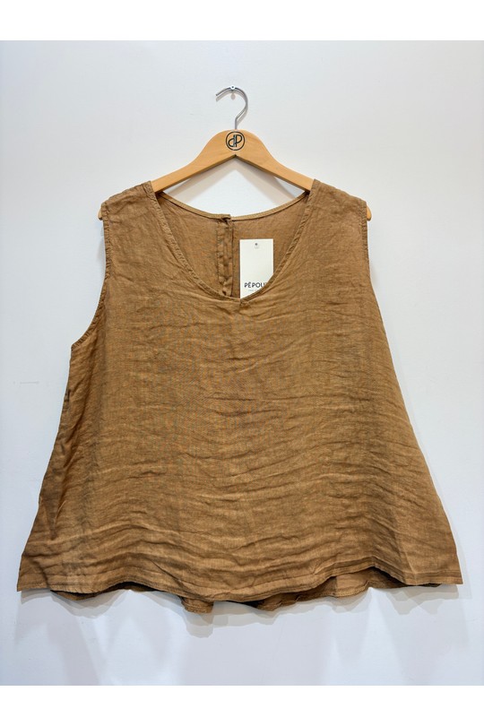 Débardeurs Femme Kaki PEPOUZ PC2657GT Efashion Paris