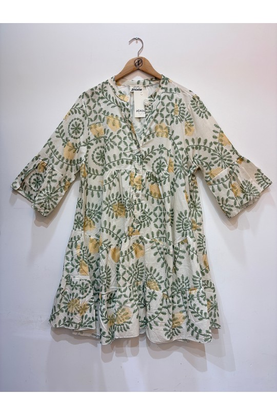 Robes courtes Femme Beige PEPOUZ PR2619 Efashion Paris