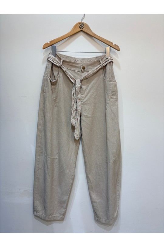 Trousers Women Beige PEPOUZ PPN2641GT Efashion Paris