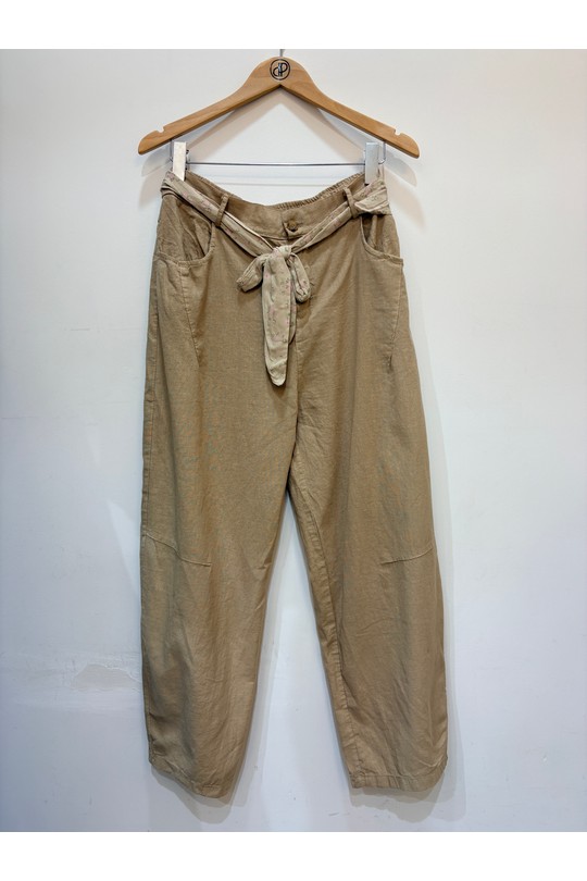 Trousers Women Beige PEPOUZ PPN2641GT Efashion Paris