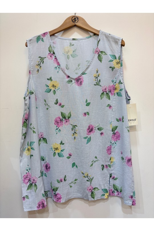 Débardeurs Femme Blanc PEPOUZ PT2633GT Efashion Paris