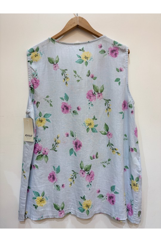 Débardeurs Femme Blanc PEPOUZ PT2633GT Efashion Paris