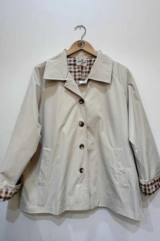 Vestes Femme Bleu PEPOUZ PV2610GT-1 Efashion Paris