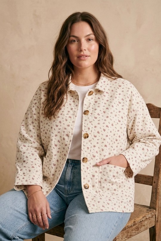 Vestes Femme Ecru PEPOUZ PV2630GT-1 Efashion Paris